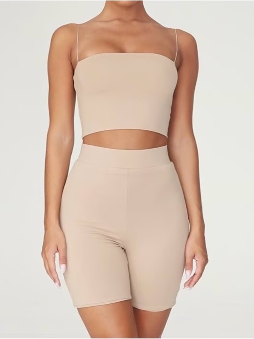 Meshki Cameryn High Waisted Bike Short
